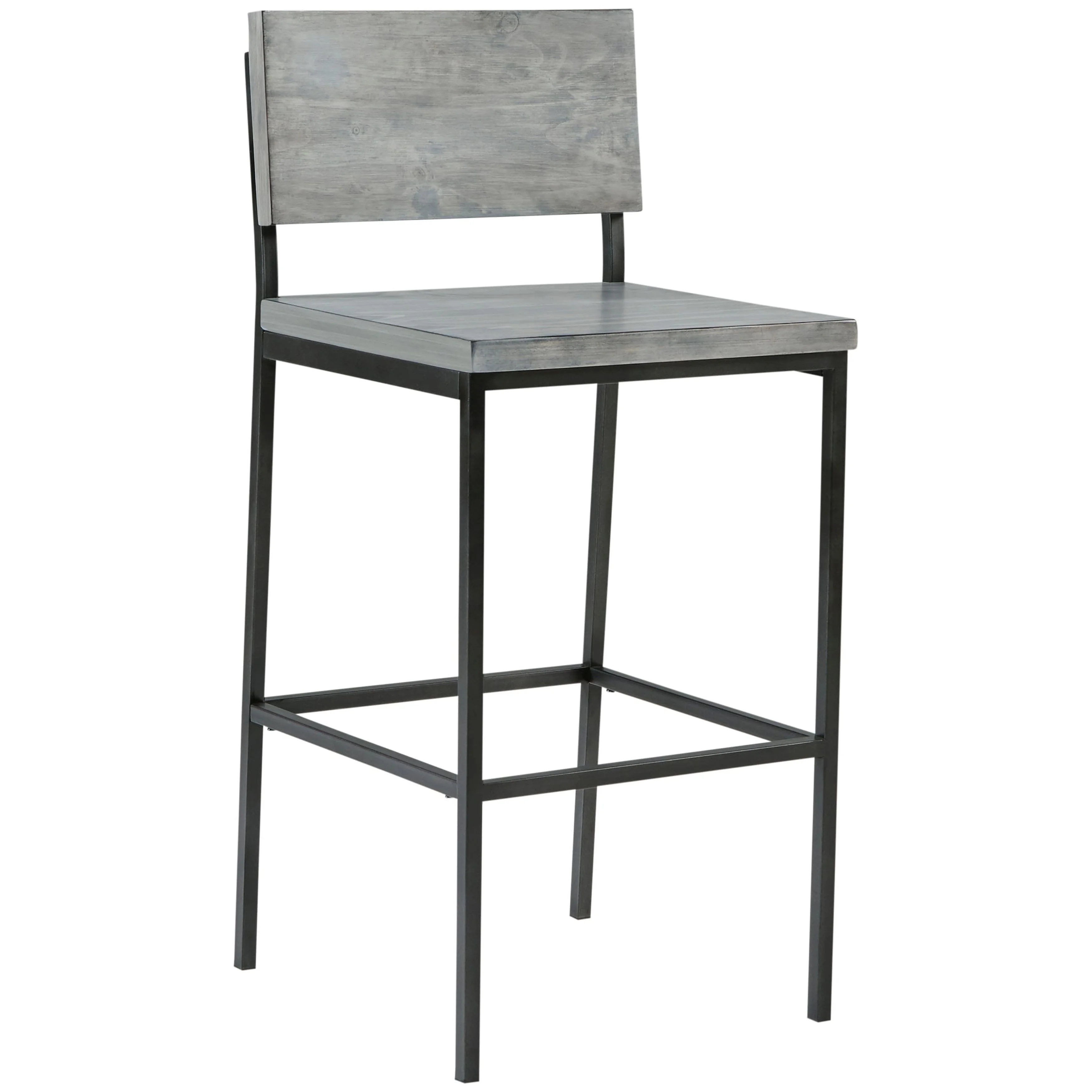 Progressive Furniture Sawyer Wood/Metal Counter Stool in Natural