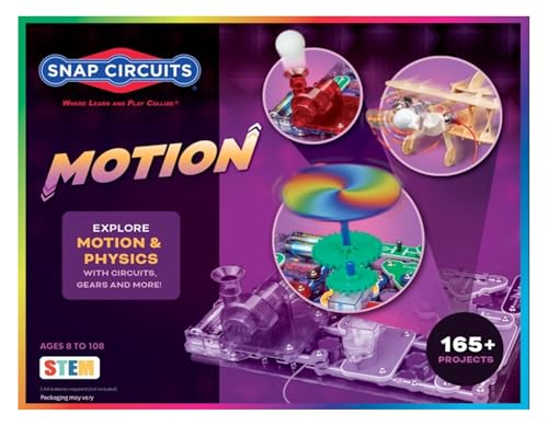 Snap Circuits “Arcade”, Electronics Exploration Kit, Stem Activities for Ages 8+, Full Color Project Manual (SCA-200)