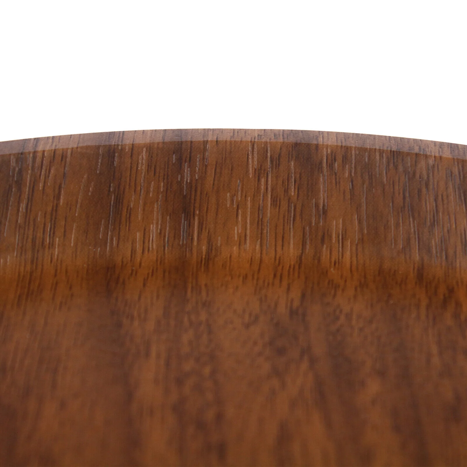 OUKANING C-shaped Coffee Laptop Table Side Tables Coffee Sofa Table Metal + Walnut Wood Home