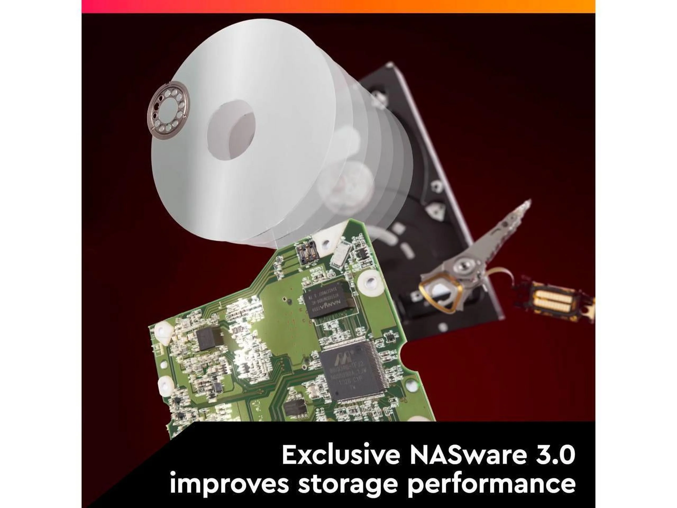 WD Red Plus WD60EFPX 6TB 5400 RPM 256MB Cache SATA 6.0Gb/s 3.5