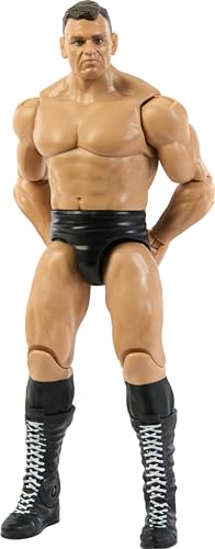 Mattel WWE Action Figure, Series #145 Gunther 6-inch Collectible with 10 Articulation Points & Life-Like Look