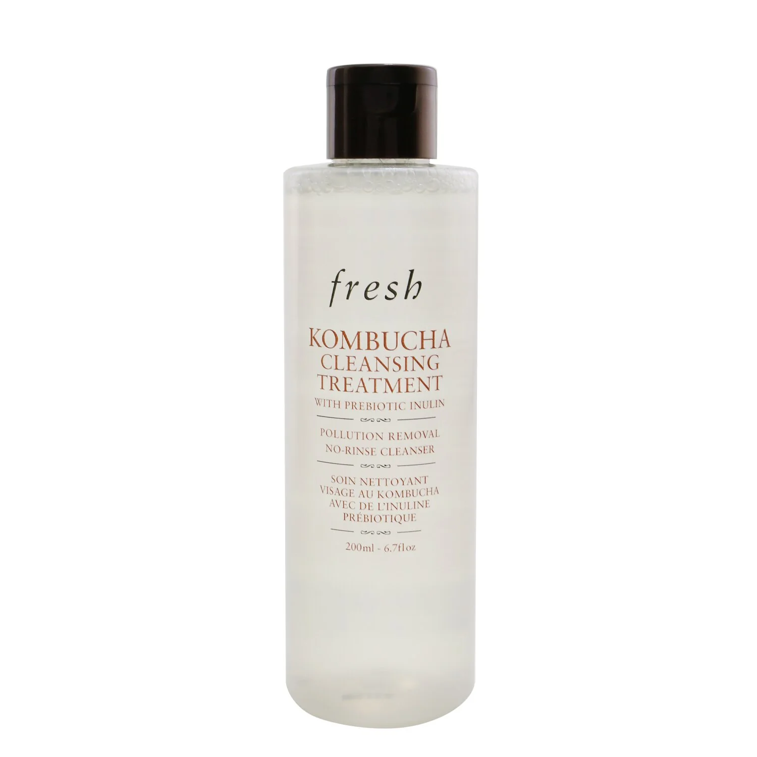 Fresh Kombucha Cleansing Treatment With Prebiotic Inulin - Pollution Removal No-Rinse Cleanser  200ml/6.7oz