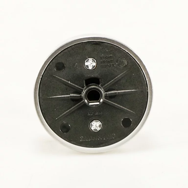 WB03X24818 GE Range Knob - Stainless Steel OEM WB03X24818