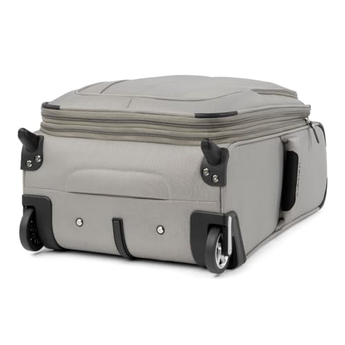 Travelpro Maxlite 5 Softside Expandable Upright 2 Wheel Carry on Luggage, Lightweight Suitcase, Men and Women, Burgundy, Carry On 22-Inch