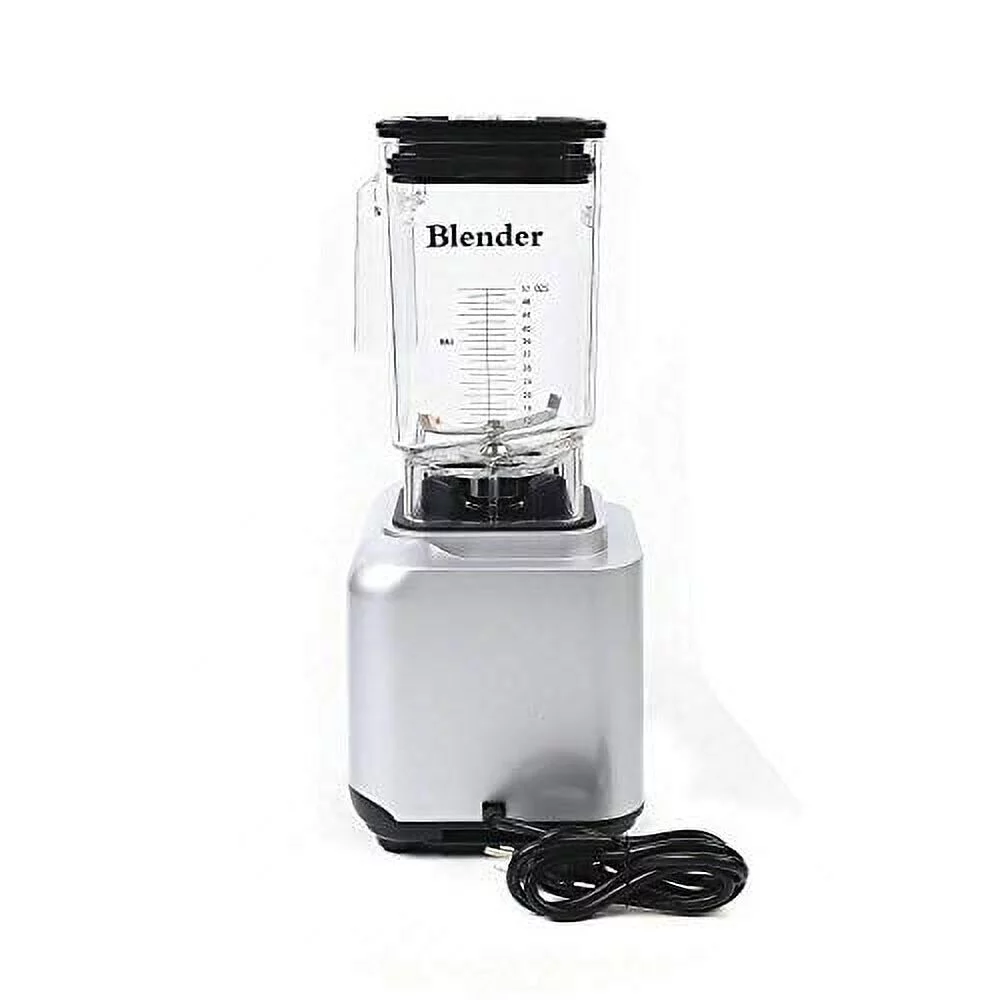 Oukaning Commercial Electric Blender Juicer Crusher 1500W 110V Bpa Frozen Drinks And Smoothies