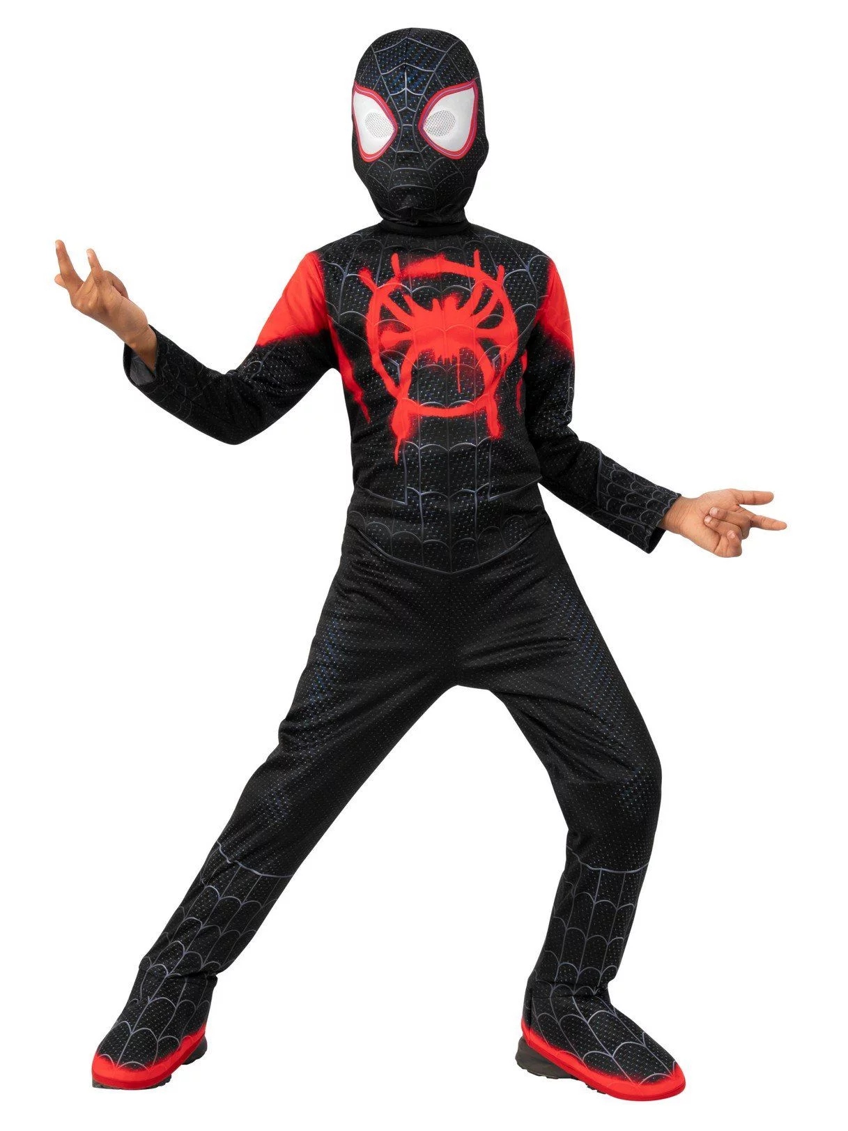 Spider-Man Boy's Halloween Fancy-Dress Costume for Adult, L