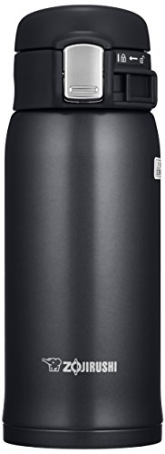 Zojirushi SM-SA60BA Stainless Steel Vacuum Insulated Mug, 1 Count (Pack of 1), Black, 20 oz.