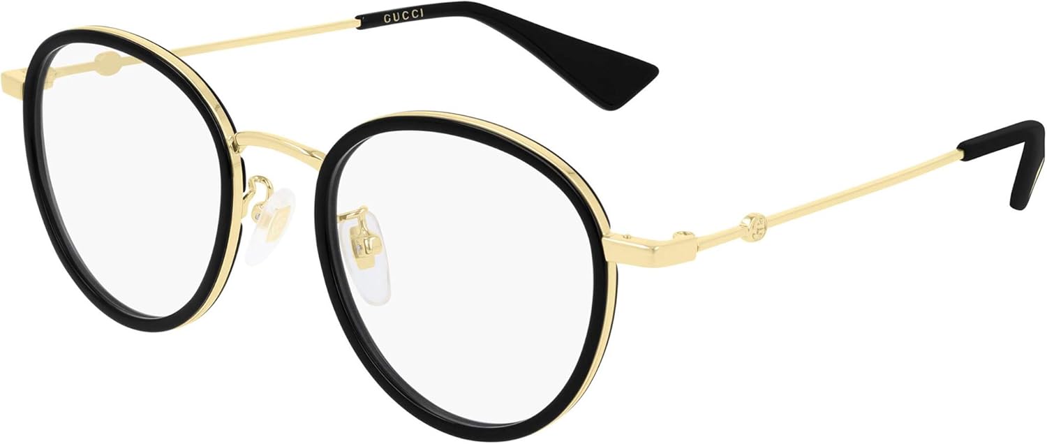 Gucci GG0608OK Gold Black 49/21/145 unisex Eyewear Frame