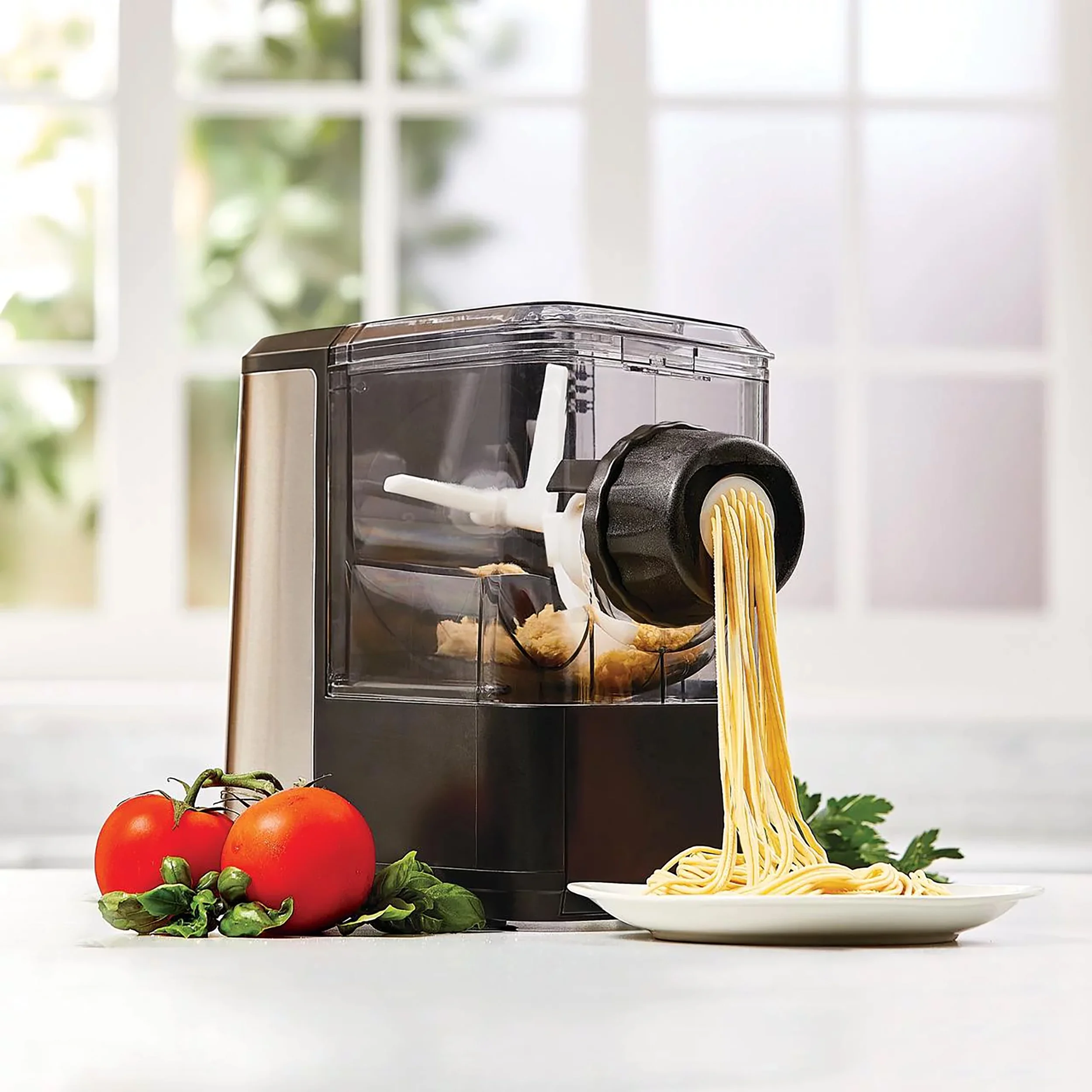 Emeril Lagasse Pasta & Beyond Pasta Machine with Attachments