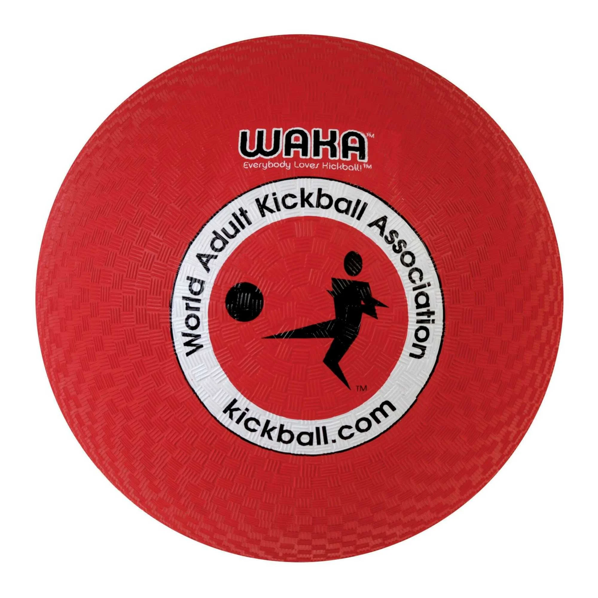 Mikasa Waka Official Adult Kickball, 10 Inch, Red