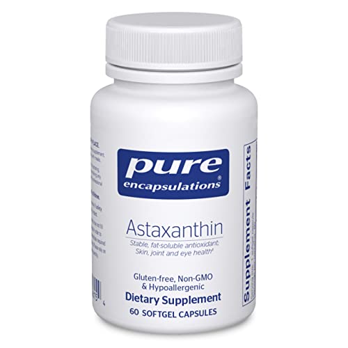 Pure Encapsulations Astaxanthin | Antioxidant Supplement for Joints, Skin and Eye Health, and Free Radicals* | 120 Softgel Capsules