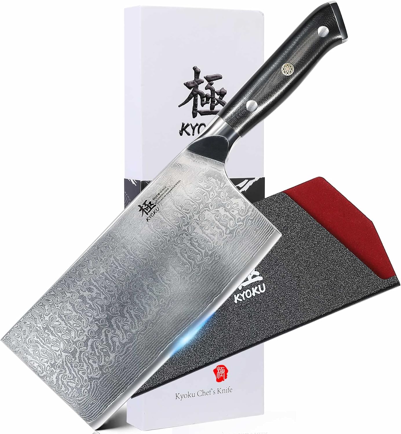 KYOKU Vegetable Cleaver Knife - 7