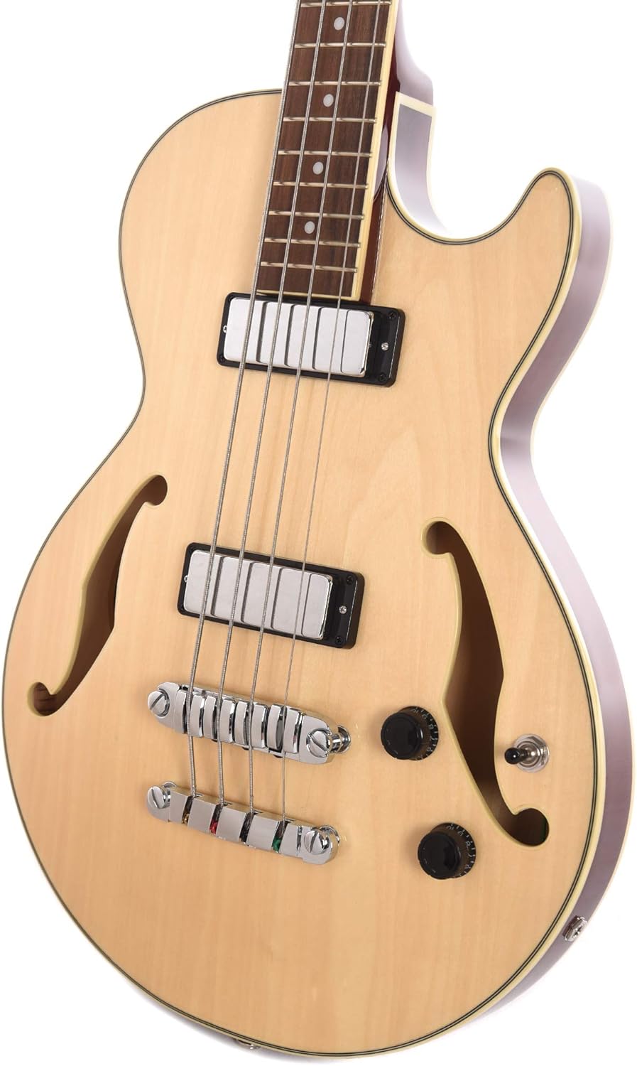 Ibanez AGB, 4-String Bass Guitar, Right, Natural (AGB200NT)