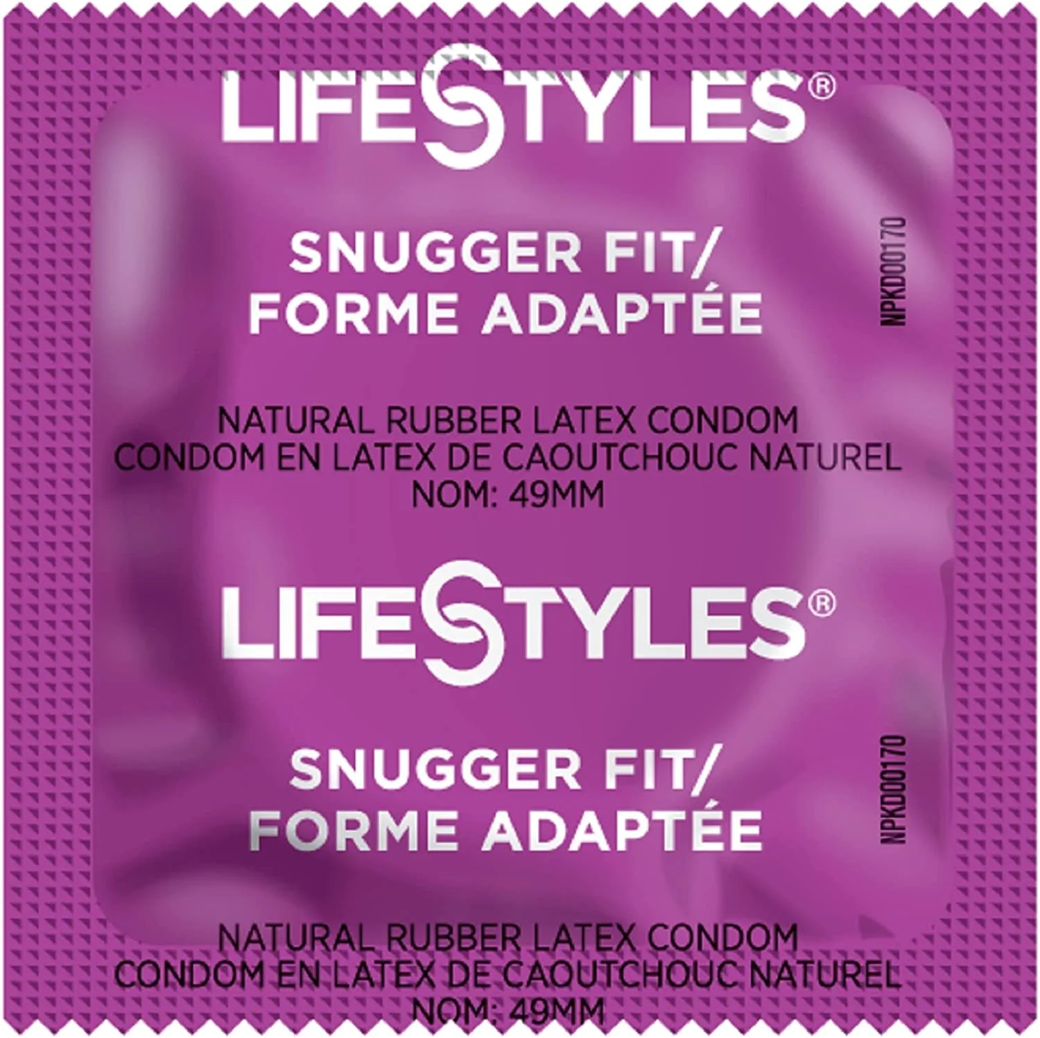 Lifestyles Snugger Fit: 100-Pack of Condoms