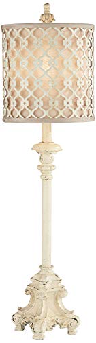 Regency Hill French Country Traditional Candlestick Buffet Table Lamp Vintage 34