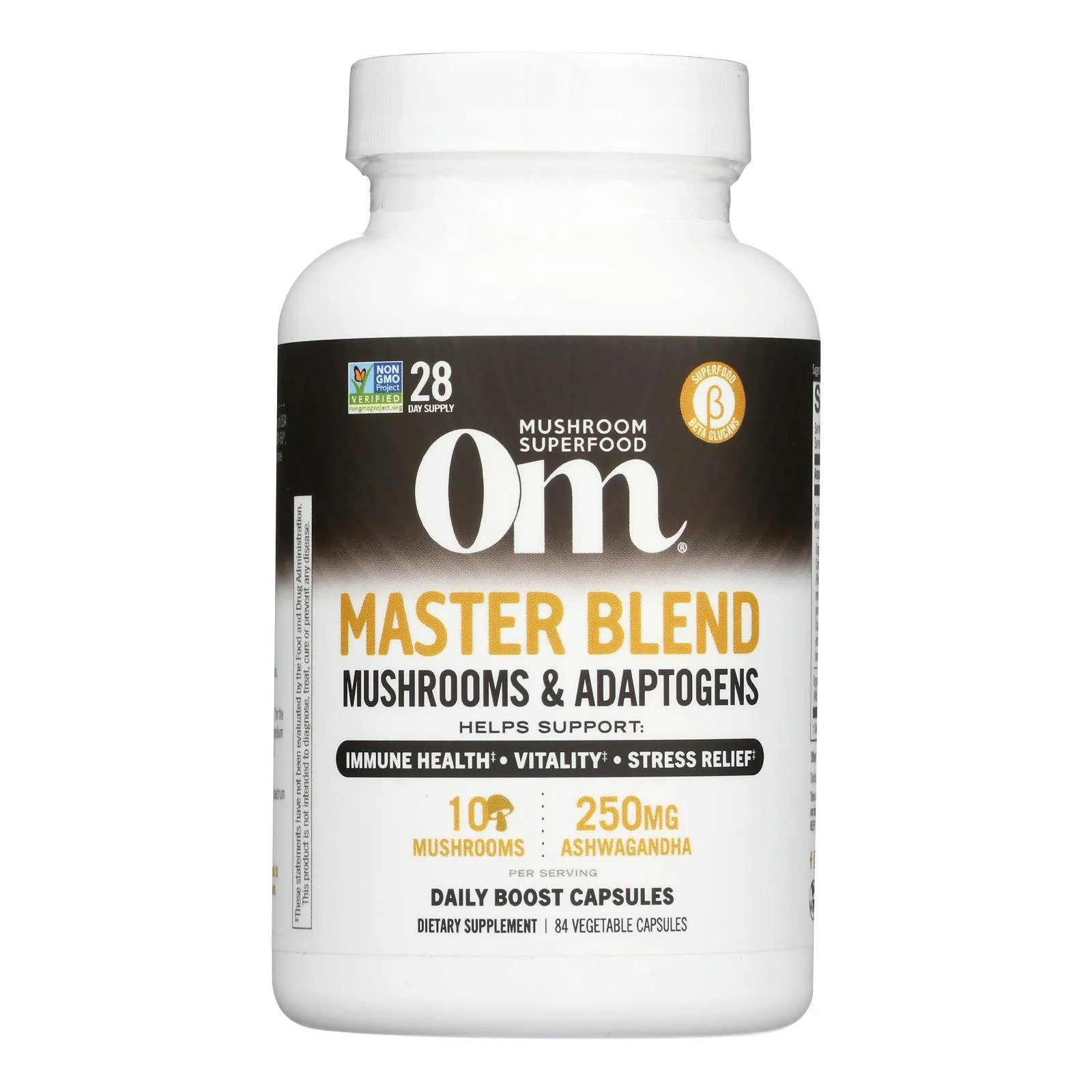 Om - Mush Sprfd Master Blend - 1 Each-80 CT