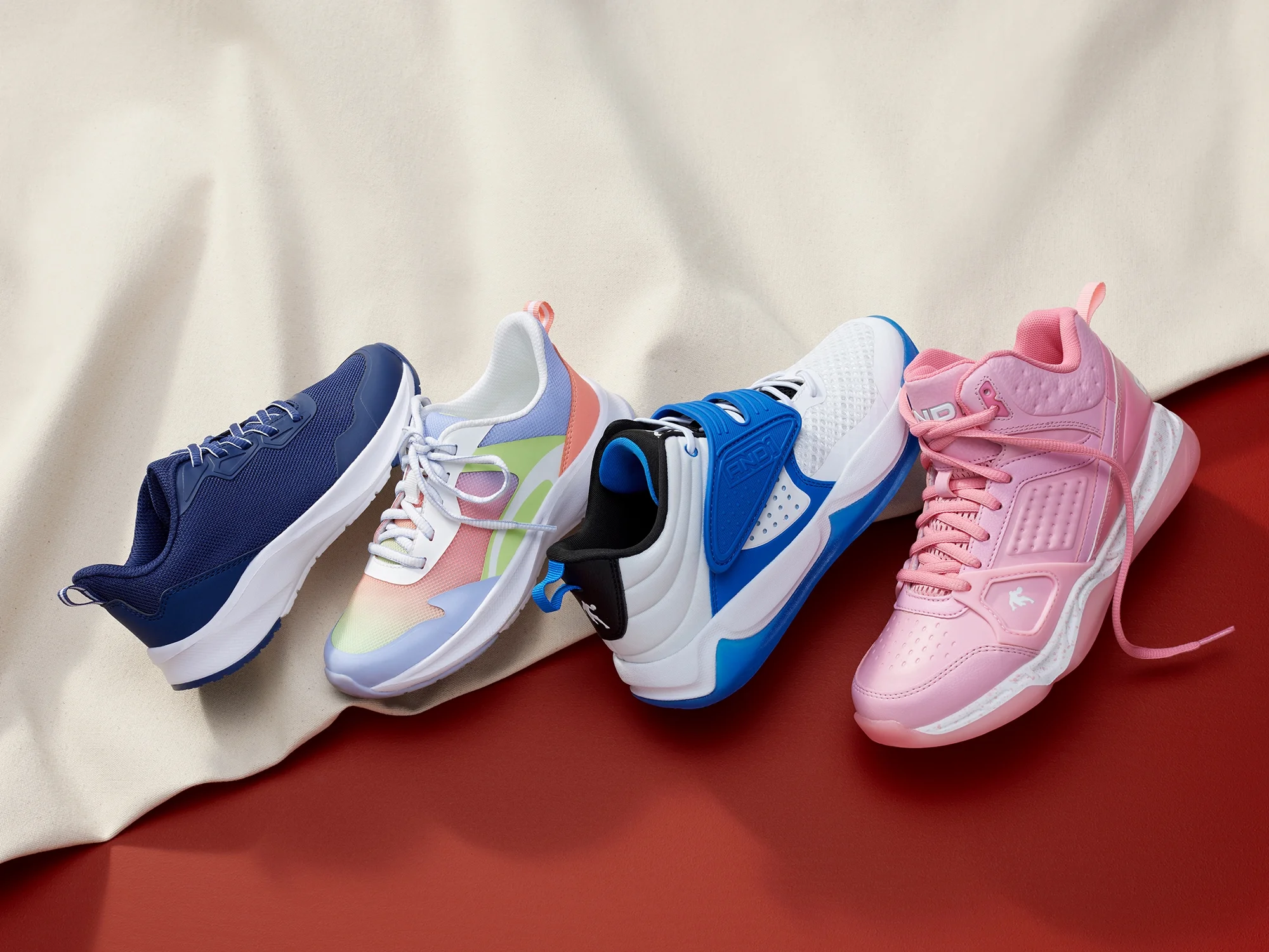 AND1 Little Girl & Big Girl Basketball High Top 6.0 Sneakers