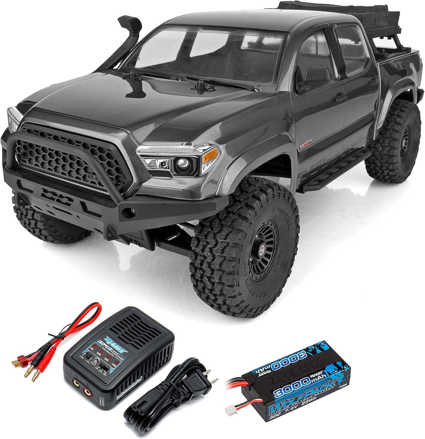 Team Associated 1/10 Enduro Trail Truck Knightrunner 4 Wheel Drive RTR Ready to Run LiPo Combo ASC40113C