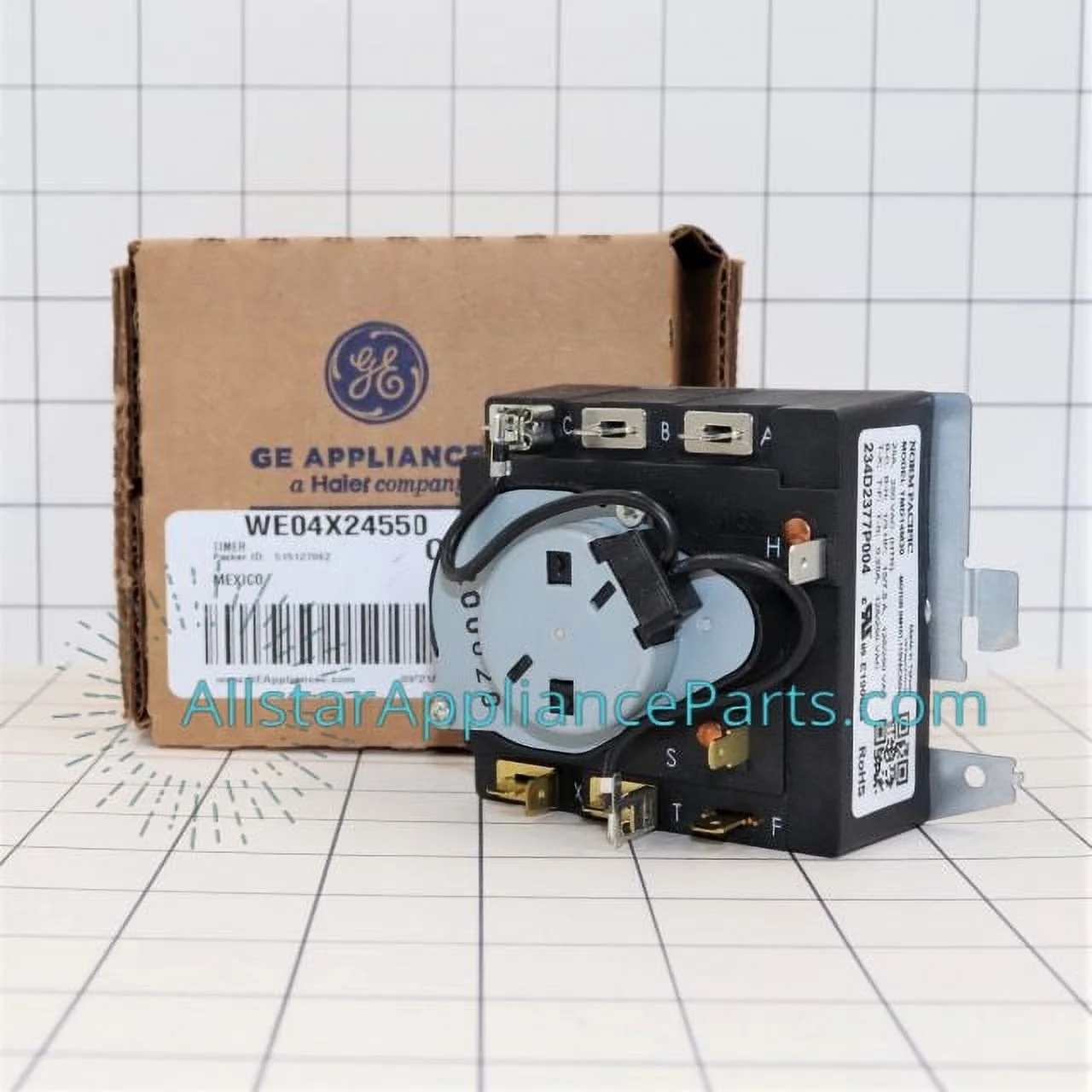 GE Dryer Timer WE04X24550