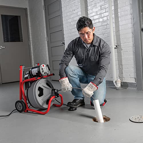 RIDGID 26998 Model K-400 Drain Cleaning 120-Volt Drum Machine Kit with C-45IW 1/2