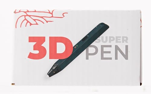 MYNT3D Super 3D Pen, 1.75mm ABS and PLA Compatible 3D Printing Pen