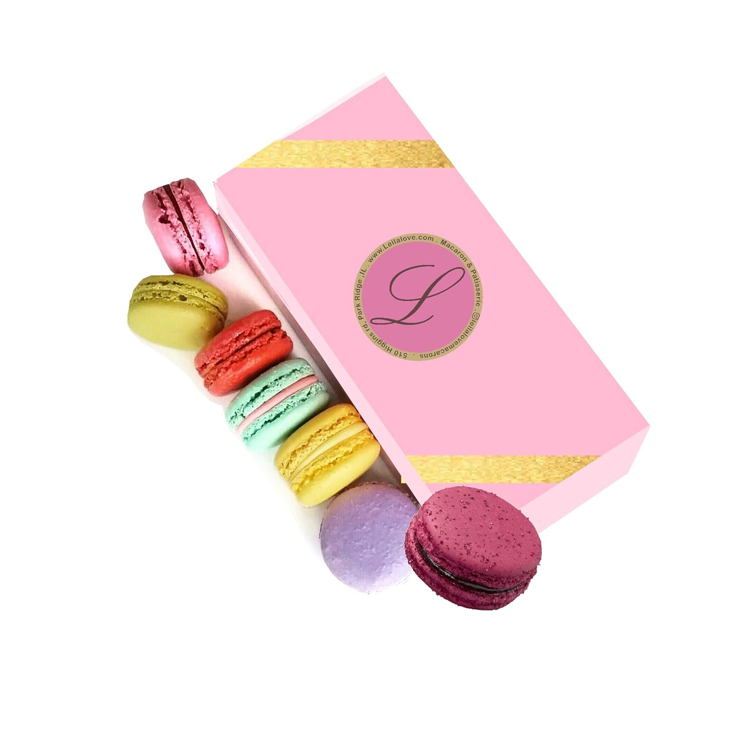LeilaLove Macarons - 6 Macaron 6 flavors