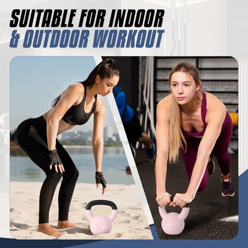 MADOG Neoprene Coated Kettlebells, Strength Training Hand Weights