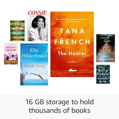 Like-New Amazon Kindle (16 GB) - Lightest and most compact Kindle, with glare-free display, faster page turns, adjustable front light, and long battery life - Black