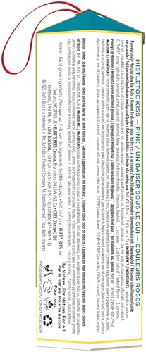 Burt's Bees Christmas Gifts, 4 Lip Balms Stocking Stuffers Products, Beeswax Bounty Fruit Mix - Watermelon, Pomegranate, Dragonfruit Lemon & Sweet Peach (4-Pack)