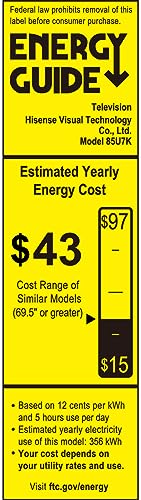 Hisense U7K Flat 4K Uled television