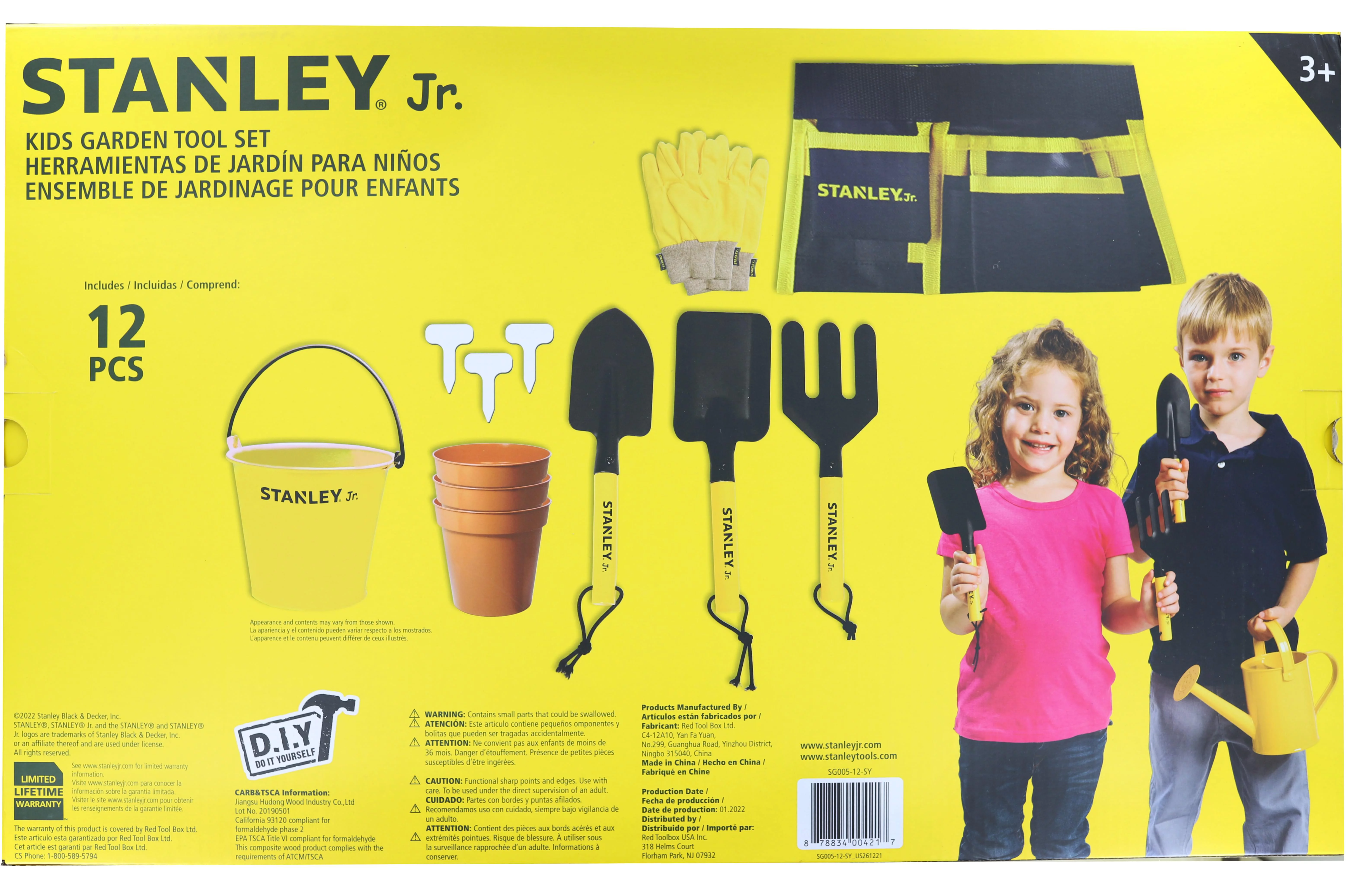 Stanley Jr. 12 Piece Garden Tool Set
