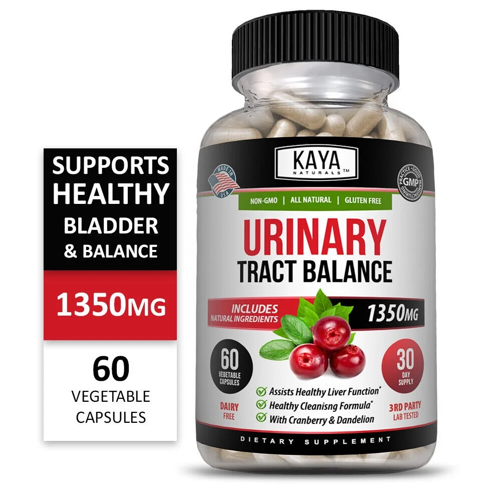 Urinary Tract Balance 60Ct, Urinary Tract Cleanse, Bladder Health, UTI  (2 Pack)