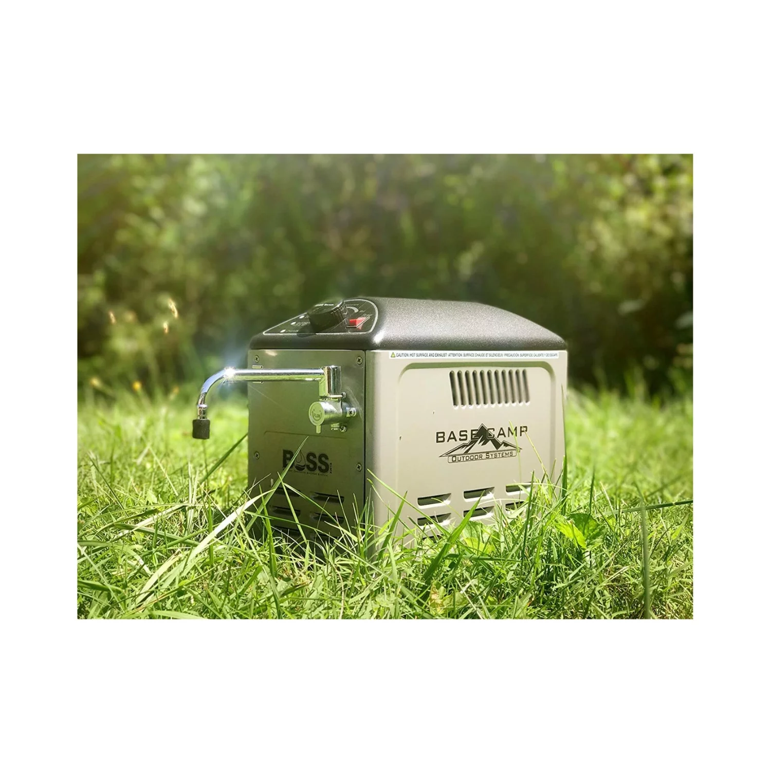 Mr. Heater BaseCamp BOSS-XW18 Battery Operated Shower System with 10-Feet Hose