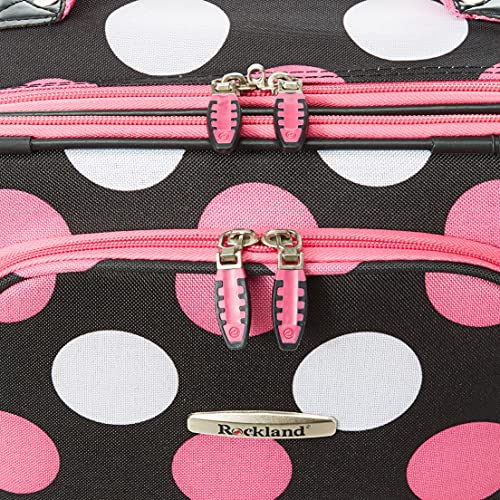 Rockland Fashion Expandable Softside Upright Luggage Set, Charcoal, 2-Piece (14/19)