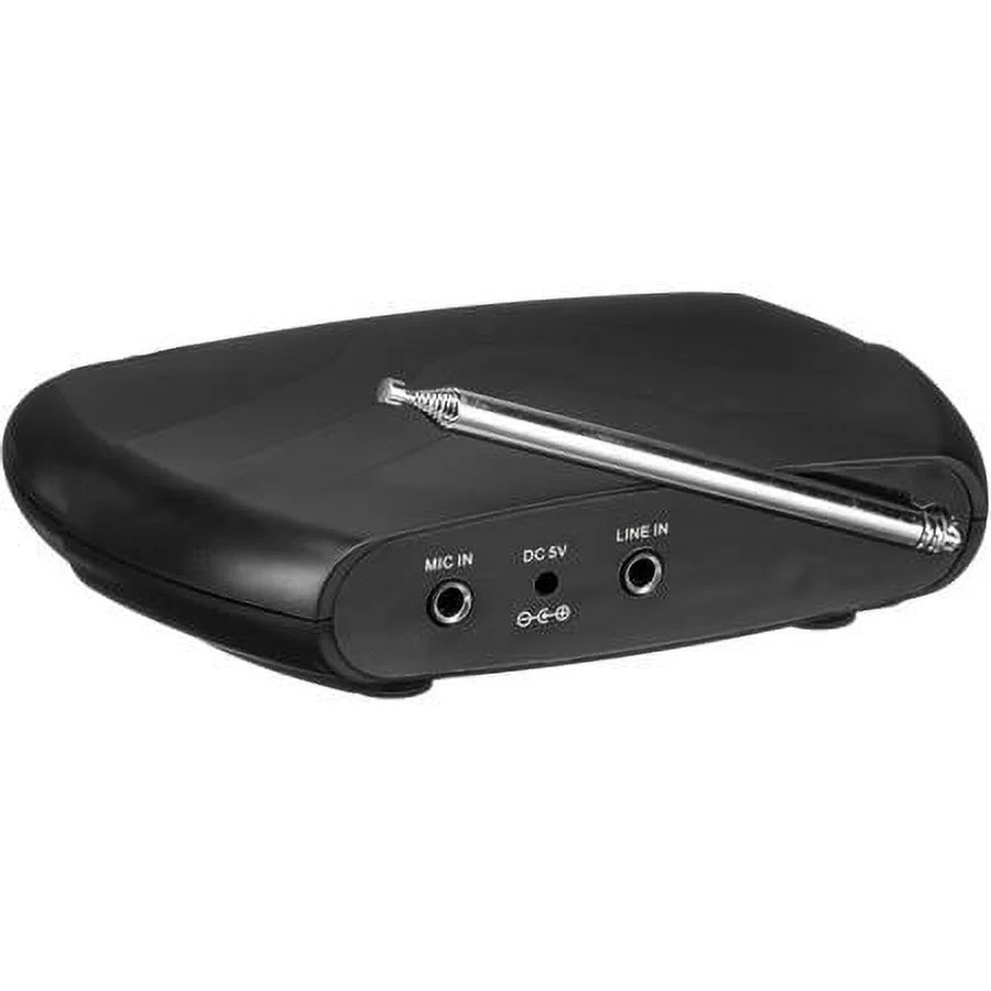 ALS700 Assistive Listening Dual Frequency System, Includes Transmitter, 6x Receiver, 6x Earbuds, Carrying Case