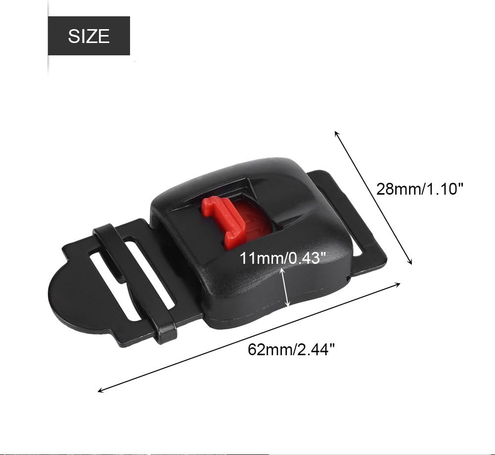 Motorcycle Helmet Buckle, 5pcs Motorcycle Helmets Speed Clip Chin Strap, Quick Release Disconnect Buckle, Universal Motorcycle Helmets Speed Clip Chin Strap