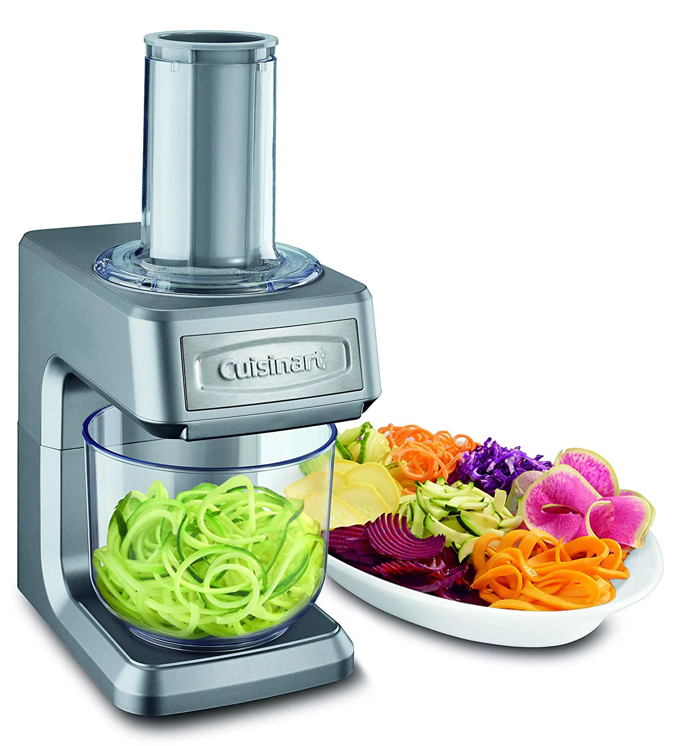 Cuisinart PrepExpress Slicer, Shredder and Spiralizer, Dark Gray