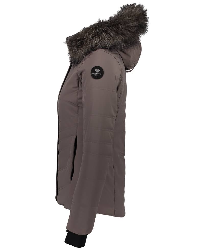 Obermeyer Womens Tuscany Elite Jacket, Suitable Grey, 2