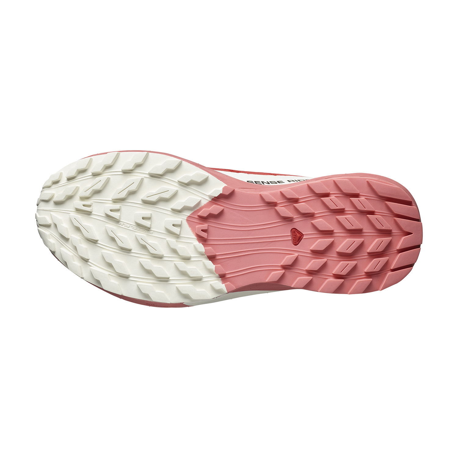 Salomon Sense Ride 5 Tea Rose/Fiery Red/Vanilla Ice