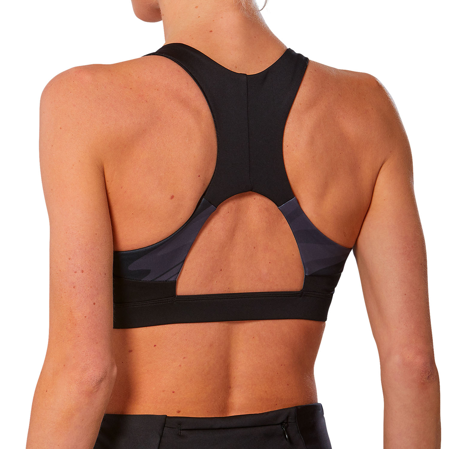 Mizuno Alpha Graphic Reggiseno Sportivo Black