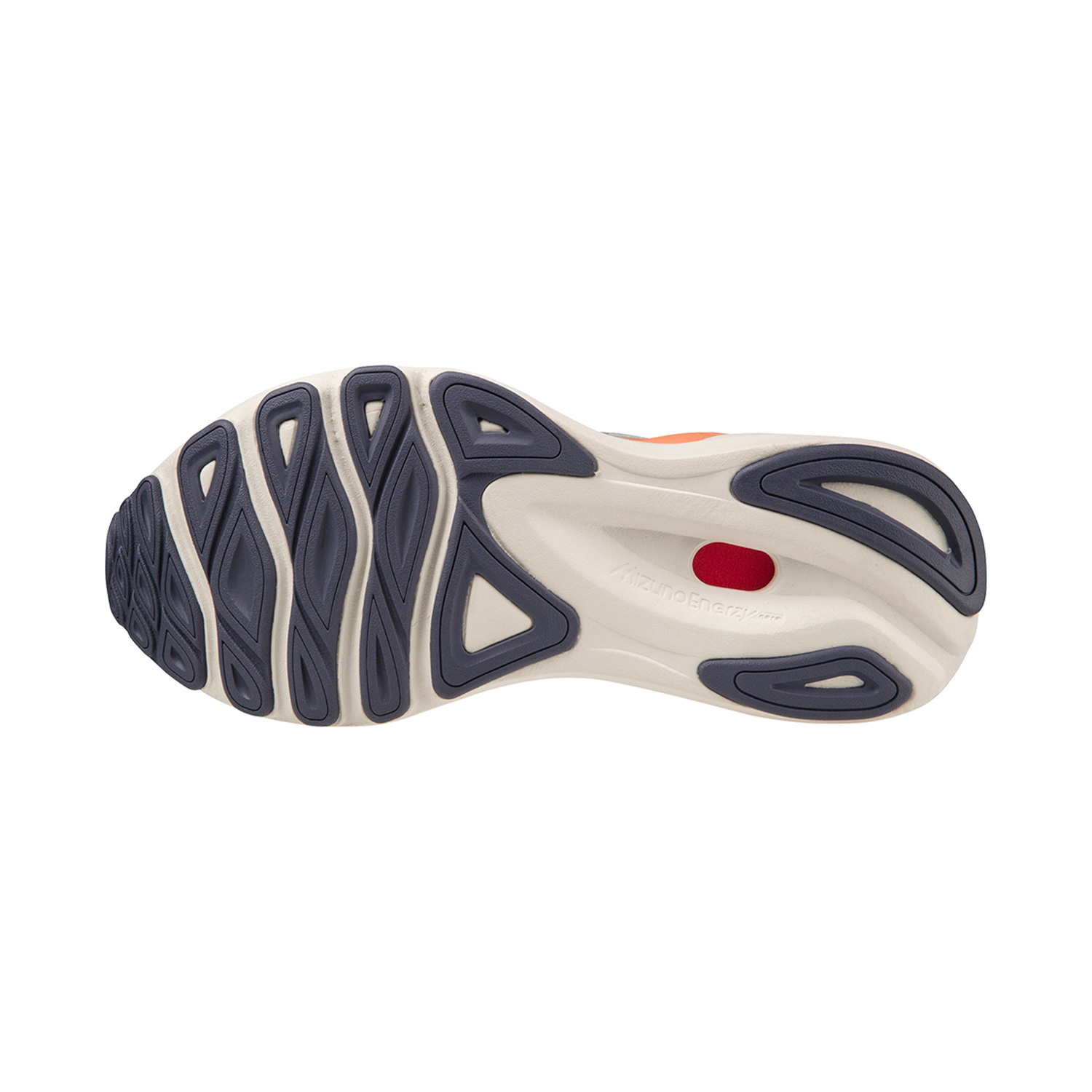 Mizuno Wave Skyrise 4 Snow White/Sightshadow Blue/Coral Reef
