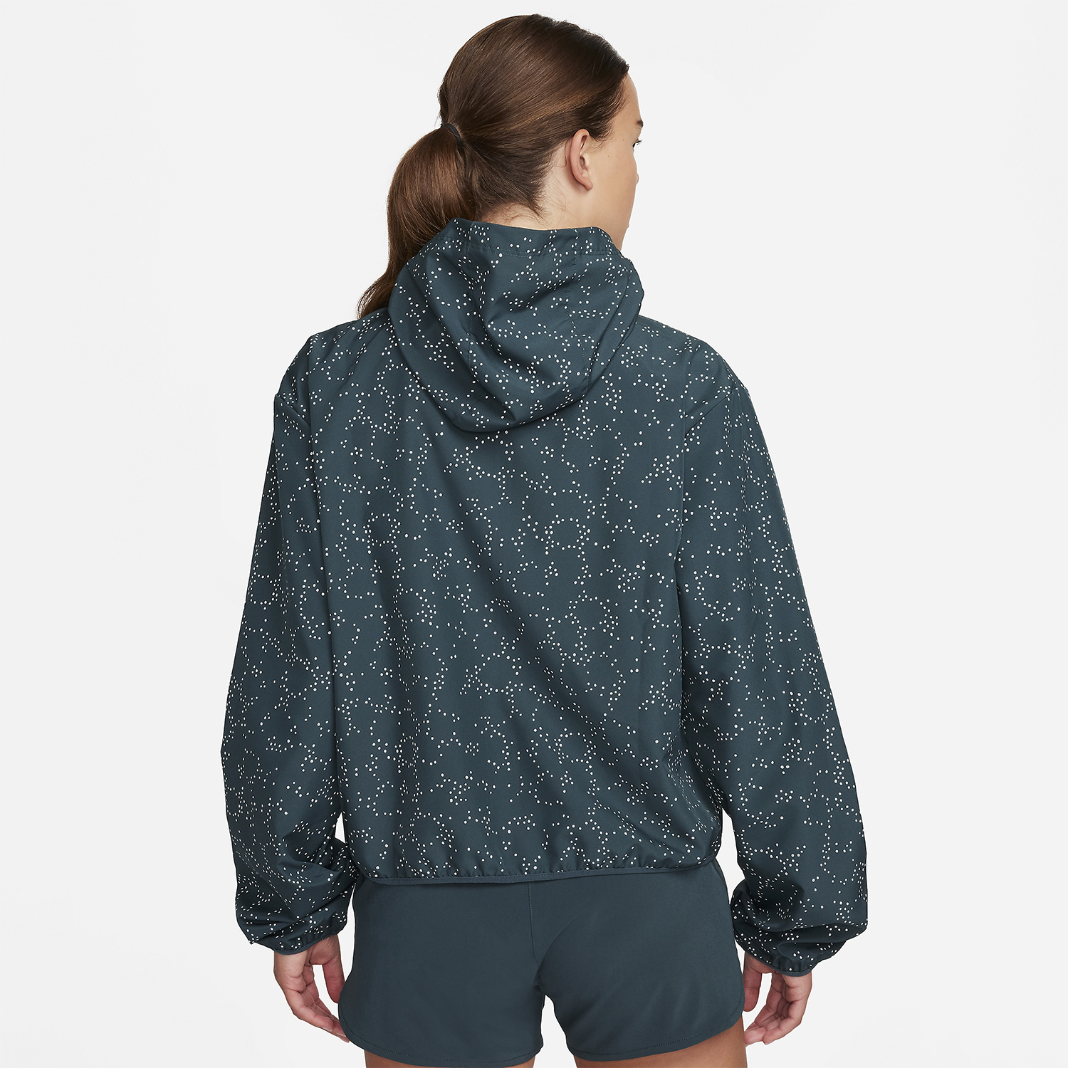 Nike Dri-FIT Logo Giacca Deep Jungle/Reflective Silver