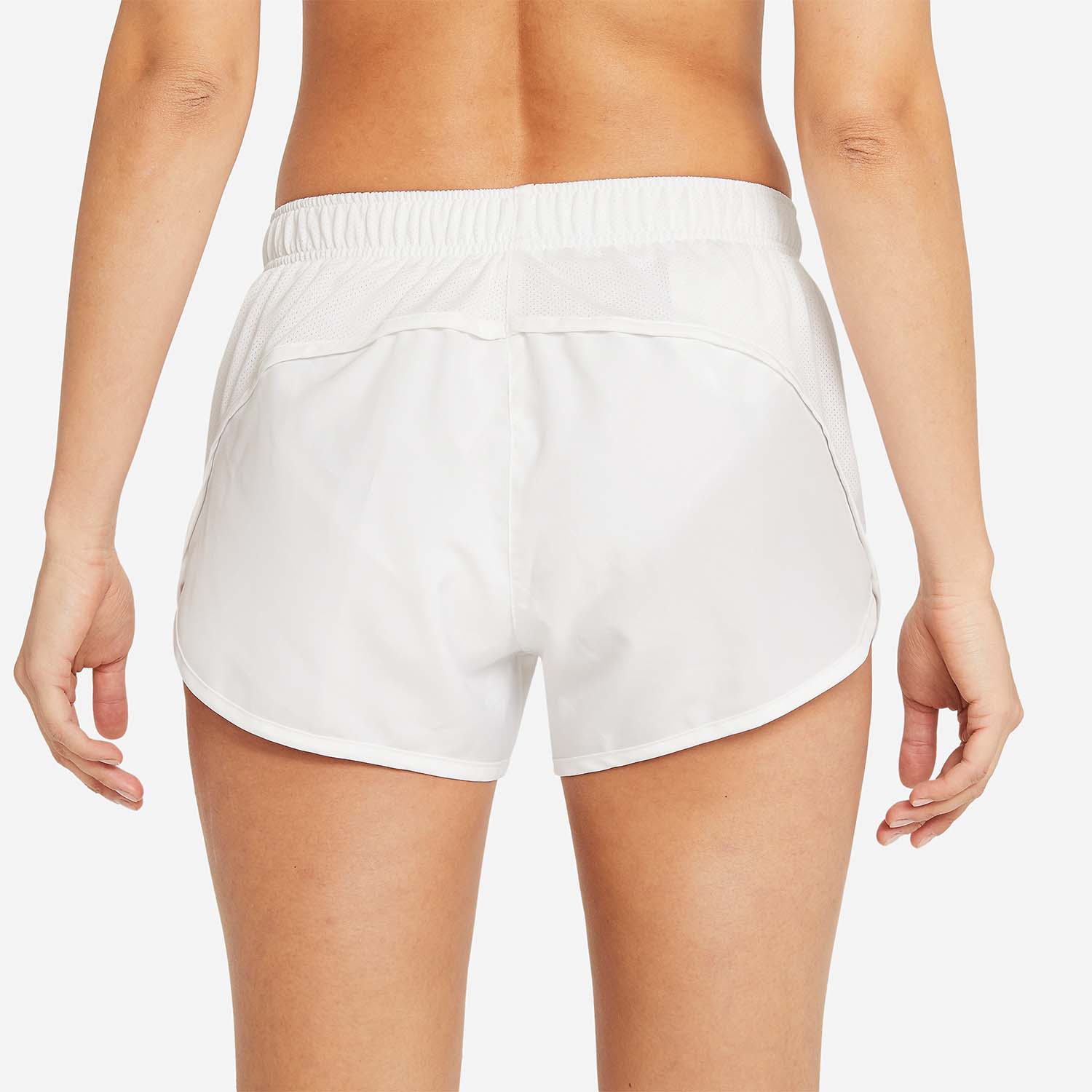 Nike Tempo Race 3in Pantaloncini White/Reflective Silver