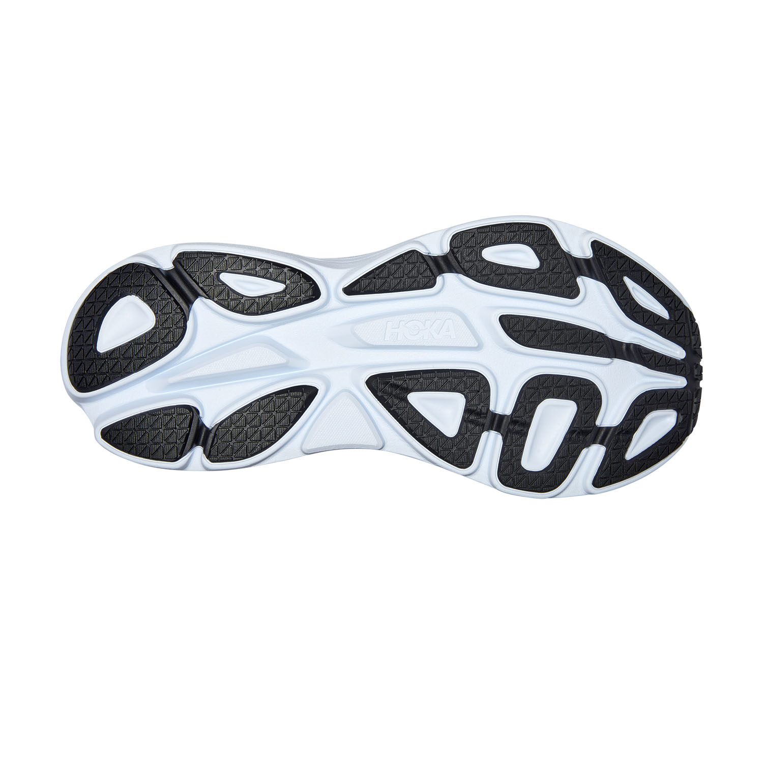 Hoka Bondi 8 Wide Black/White