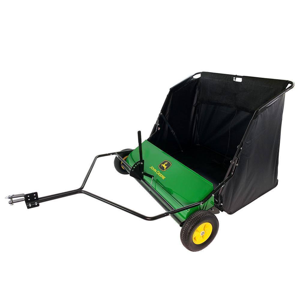 John Deere Zamiatarka do Trawników 42″ do Ciągnięcia, Pojemność 24 cu. ft., Regulowane Szczotki