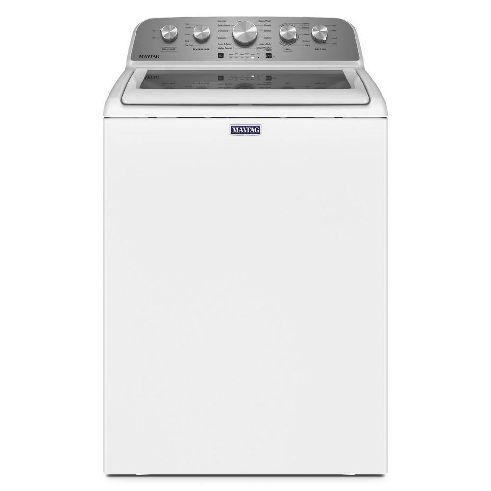 Lavatrice a Carico Dall'Alto Maytag da 4,8 cu. ft. con Extra Power Boost, Bianco – MVW5430MW
