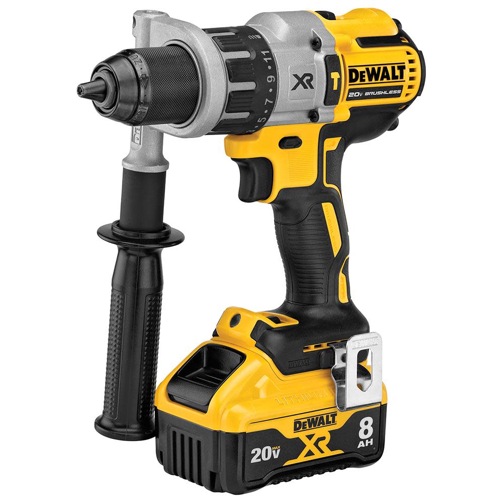 DEWALT 20V MAX POWER DETECT XR 1/2-Calowy Bezszczotkowy Wiertarko-Wkrętarka Udarowa Zestaw*