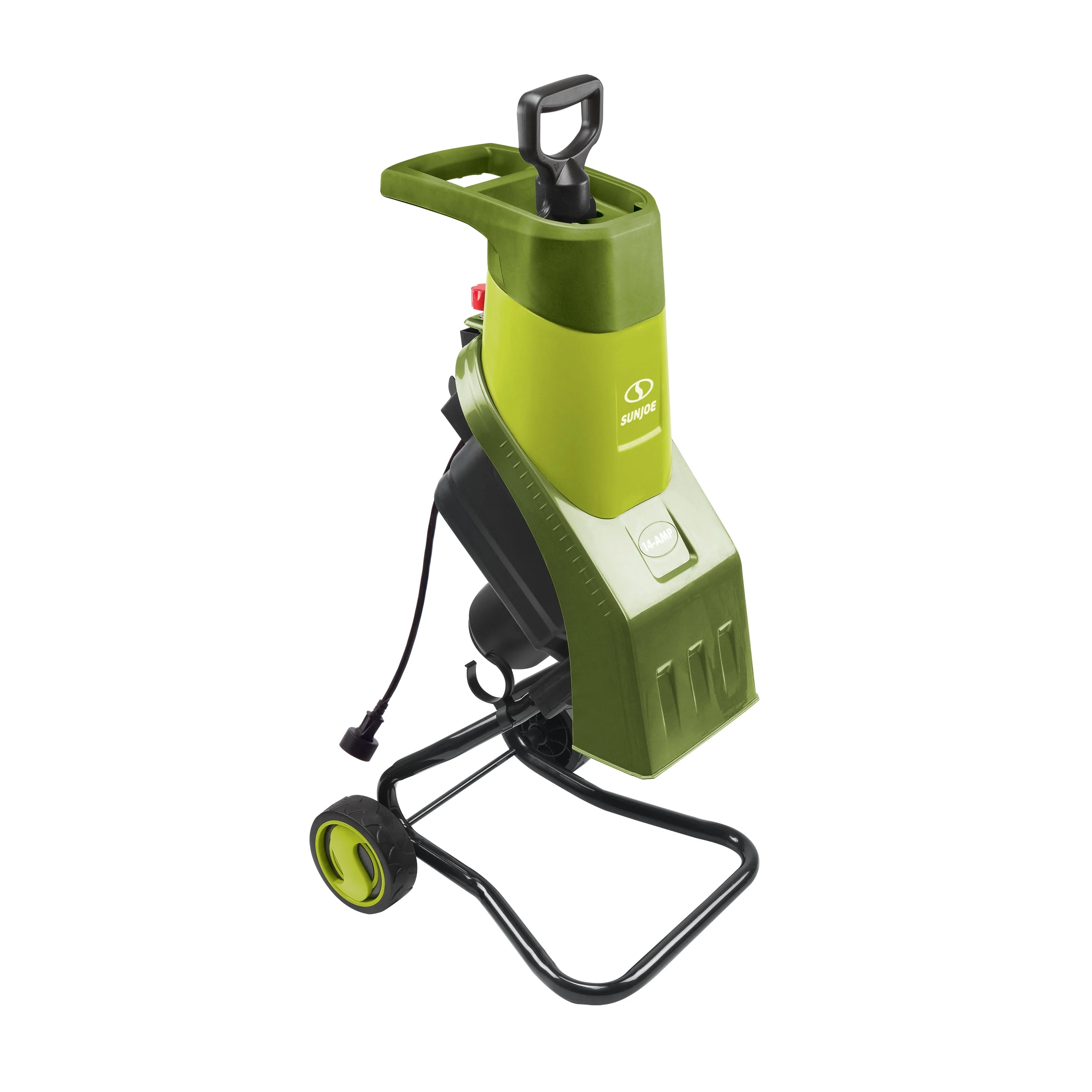Sun Joe 14-Amp Electric Wood Chipper & Shredder, 16:1 Reduction, 1.5 Cutting Diameter - MadeInUSA