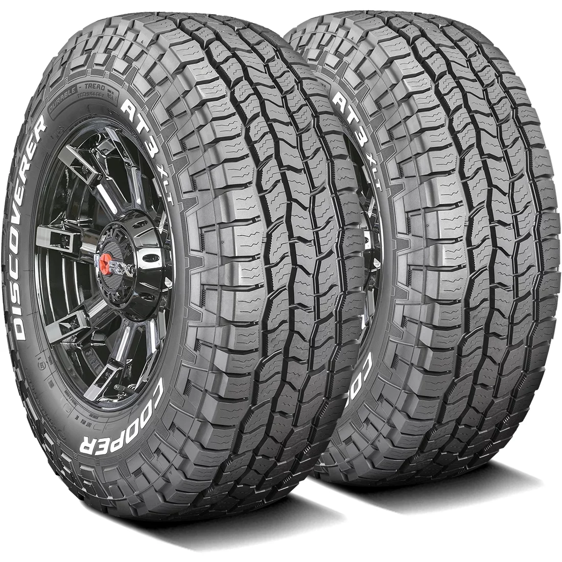 Para 2 (DWA) opon Cooper Discoverer AT3 XLT LT 285/75R16 126/123R E 10-ply A/T All Terrain