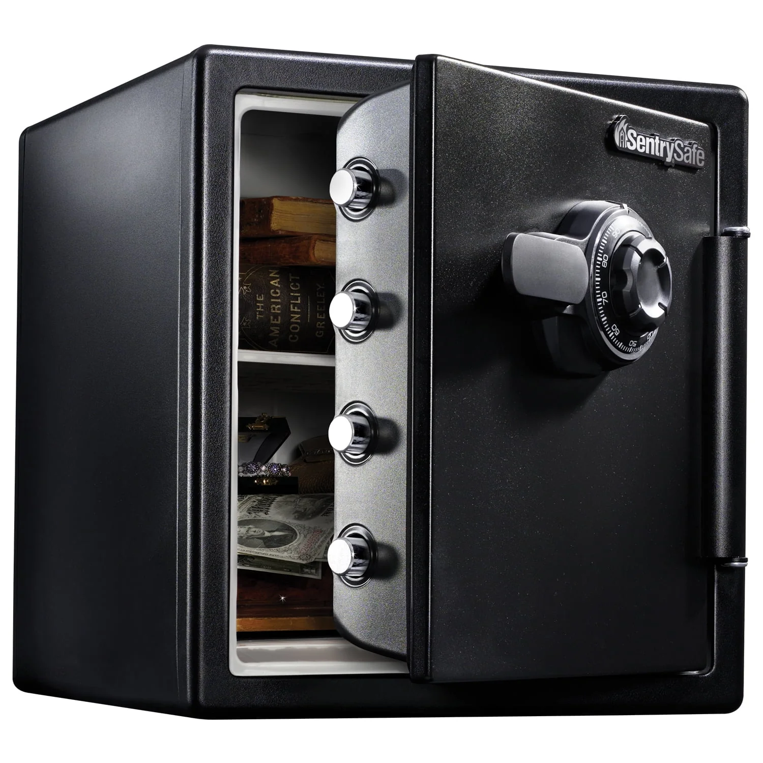 SentrySafe SFW123CS Sejf Ognioodporny i Wodoodporny z Zamek Dial Combination, 1.23 Stopy Sześcienne